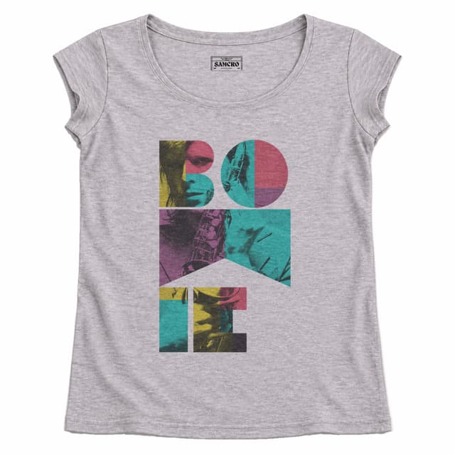 David Bowie - Colour Sax — Mujer recta, Gris