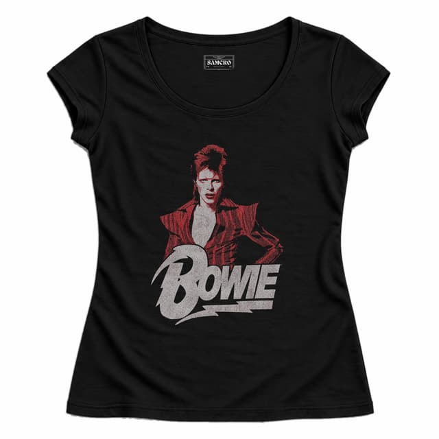 David Bowie - Diamond 2 — Mujer entallada, Negro