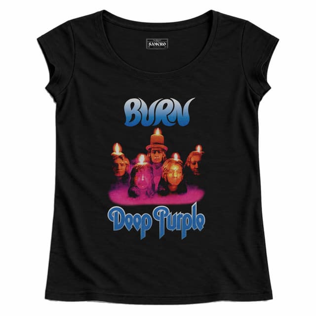 Deep Purple 14 — Mujer recta, Negro