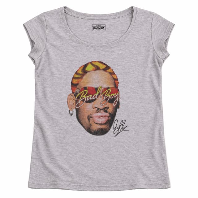 Dennis Rodman 5 — Mujer recta, Gris