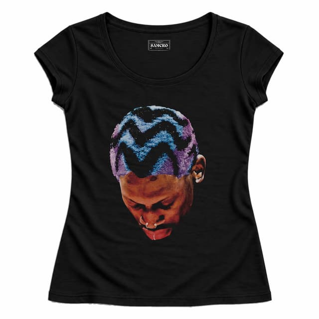 Dennis Rodman 7 — Mujer entallada, Negro