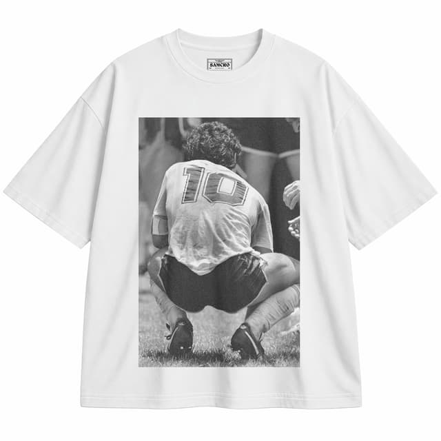 Diego 20 — Unisex oversize, Blanco