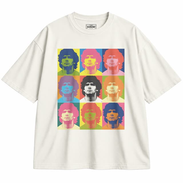 Diego 9 — Unisex oversize, Crema