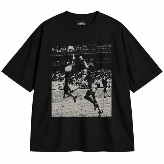 DIEGO - El Salto del Siglo — Unisex oversize, Negro