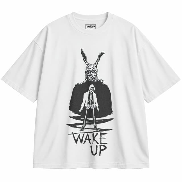 Donnie Darko 1 — Unisex oversize, Blanco