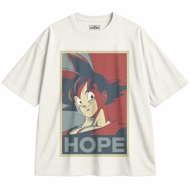 Dragon Ball 15 — Unisex oversize, Crema