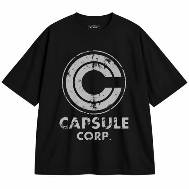 Dragon Ball 2 — Unisex oversize, Negro