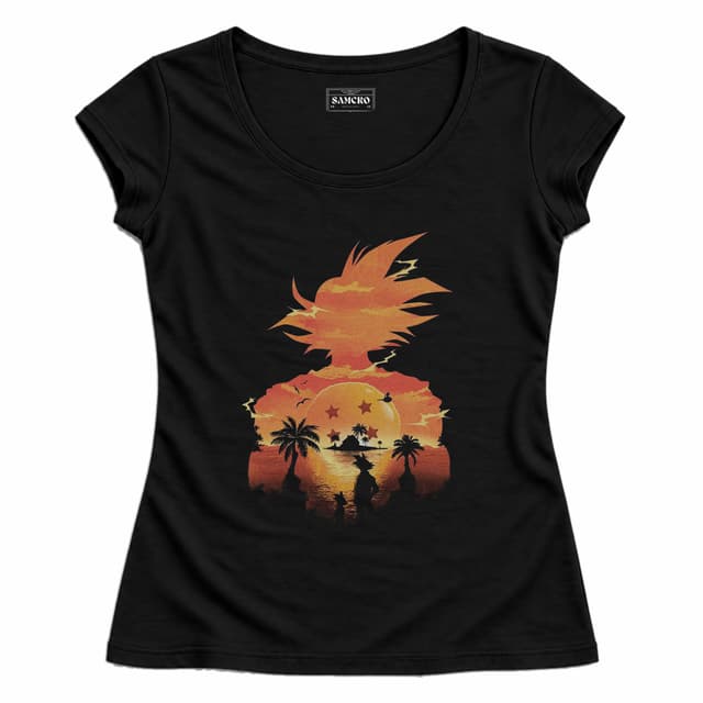 Dragon Ball 24 — Mujer entallada, Negro