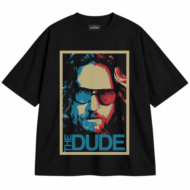 El gran Lebowski 1 — Unisex oversize, Negro