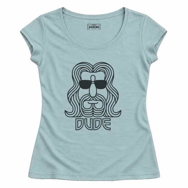 El gran Lebowski 5 — Mujer entallada, Celeste