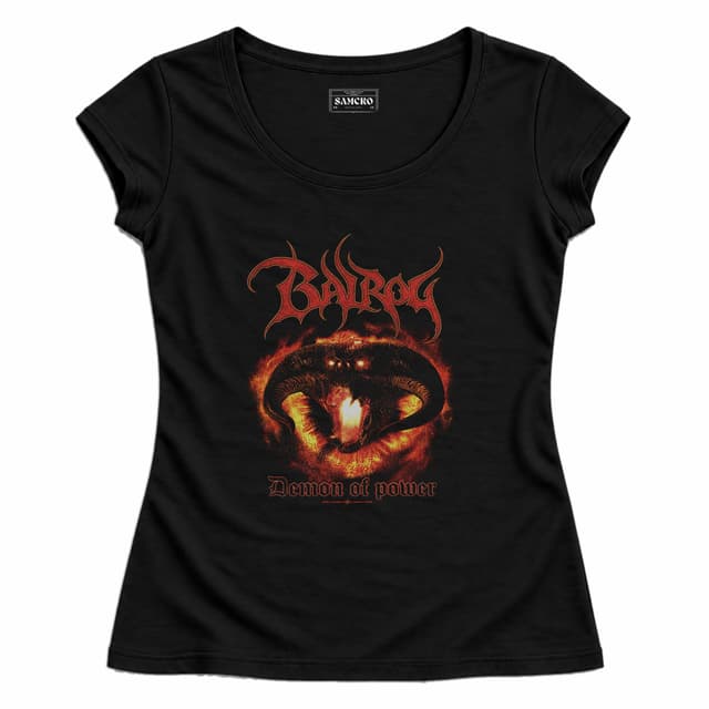 El Señor de los Anillos - Balrog Demon of Power — Mujer entallada, Negro