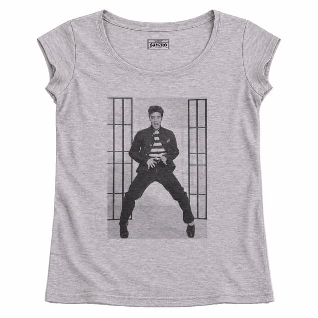 Elvis 1 — Mujer recta, Gris