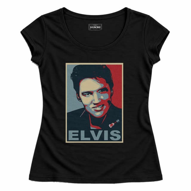 Elvis 3 — Mujer entallada, Negro