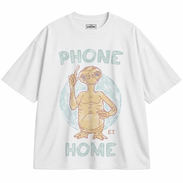 ET 11 — Unisex oversize, Blanco