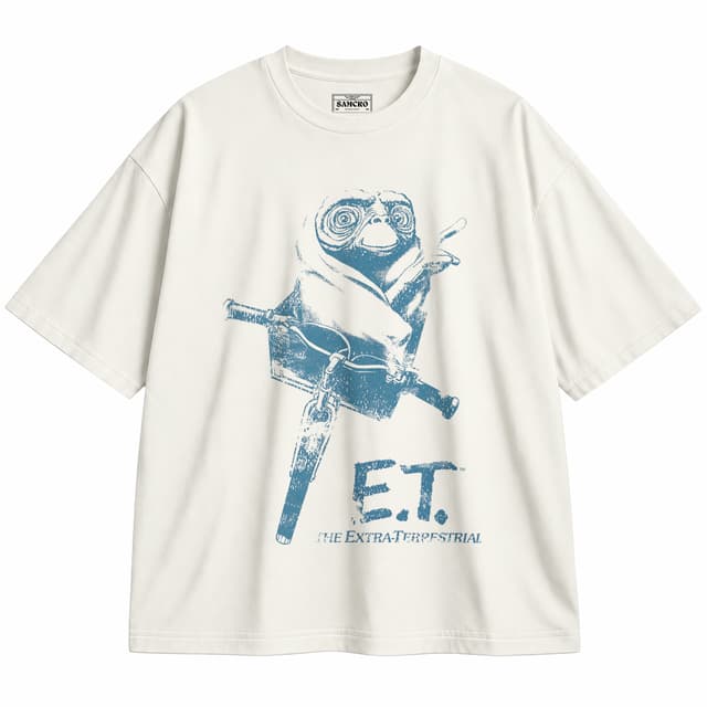 ET 6 — Unisex oversize, Crema