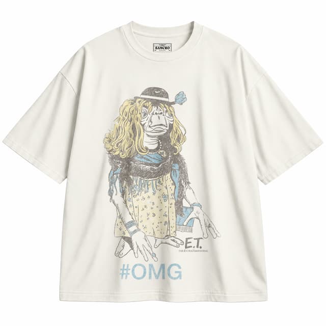 ET 9 — Unisex oversize, Crema
