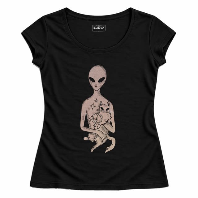 Extraterrestre 7 — Mujer entallada, Negro