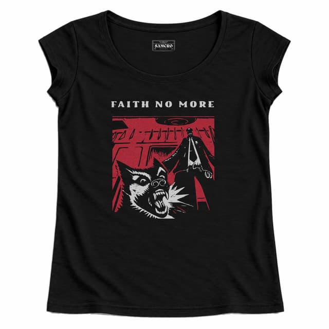 FAITH NO MORE 1 — Mujer recta, Negro