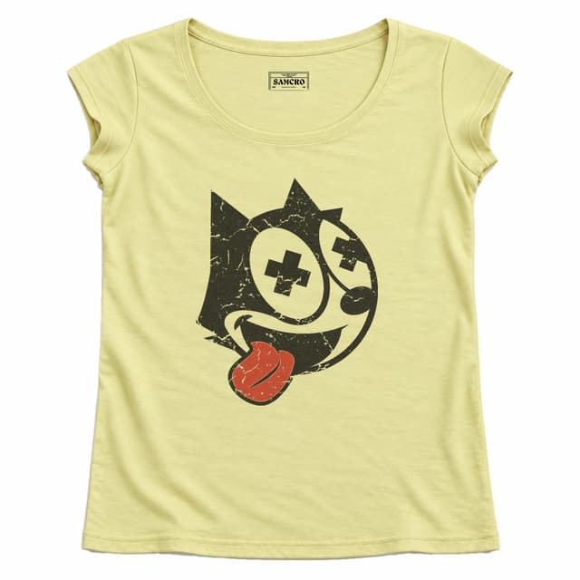 Felix el Gato 2 — Mujer recta, Amarillo