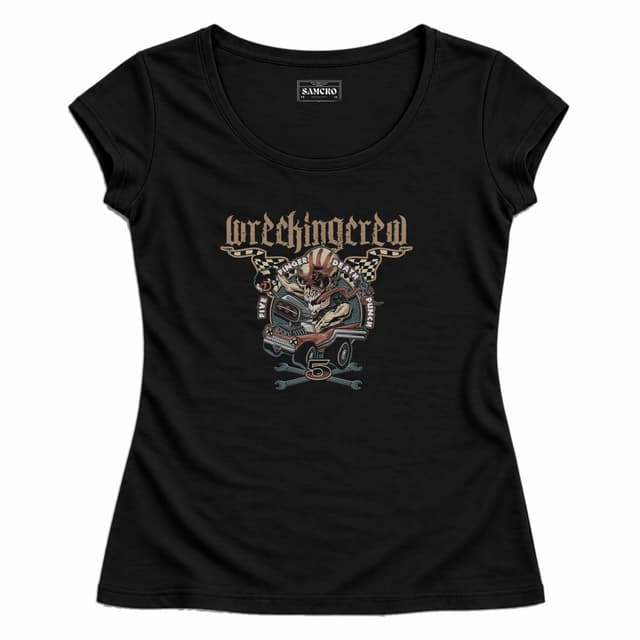 Five FInger Death Punch 12 — Mujer entallada, Negro