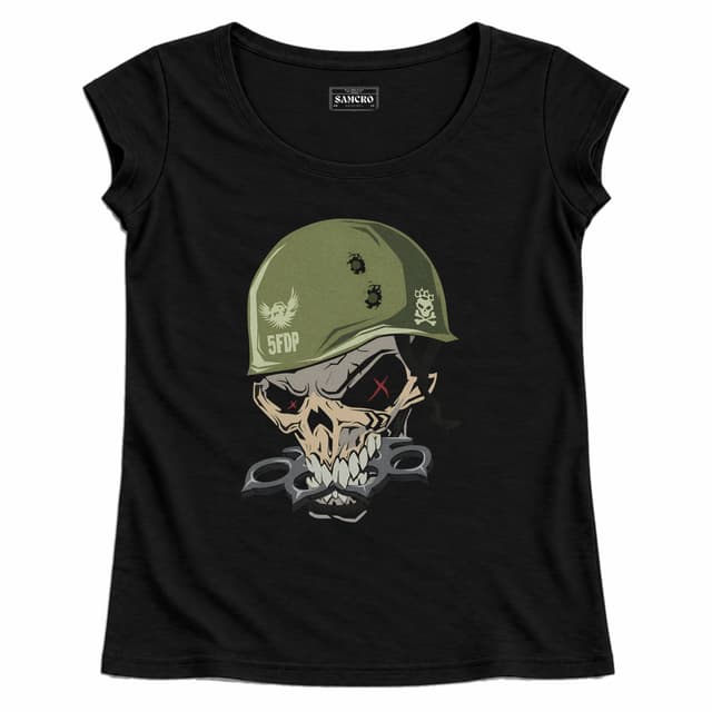Five FInger Death Punch 3 — Mujer recta, Negro