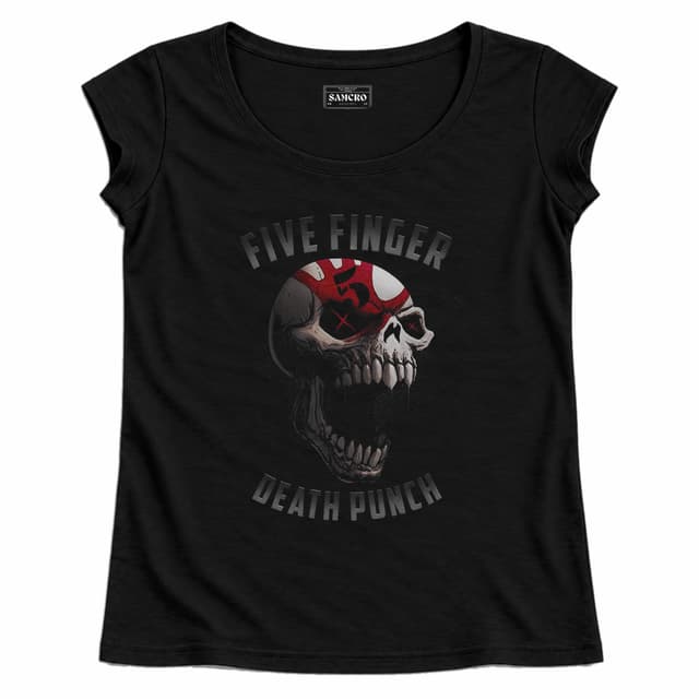 Five FInger Death Punch 4 — Mujer recta, Negro
