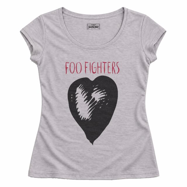 Foo Fighters - One by One Toddler — Mujer entallada, Gris