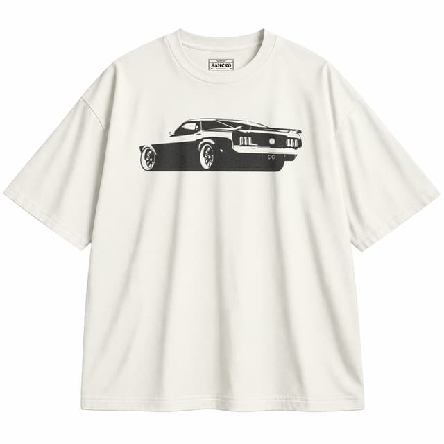 Ford 7 — Unisex oversize, Crema