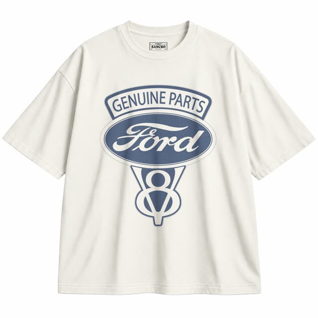 Ford 8 — Unisex oversize, Crema
