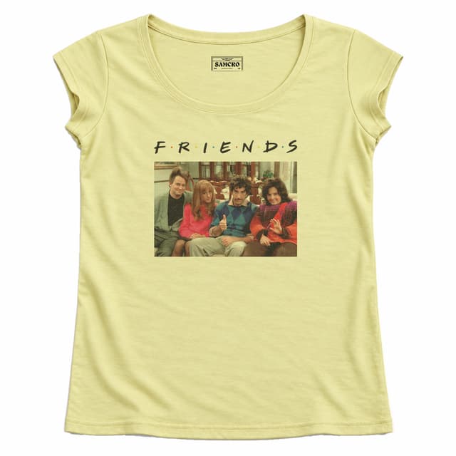 Friends 13 — Mujer recta, Amarillo