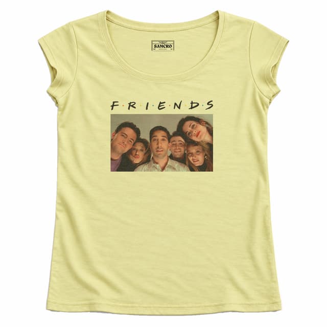 Friends 23 — Mujer recta, Amarillo