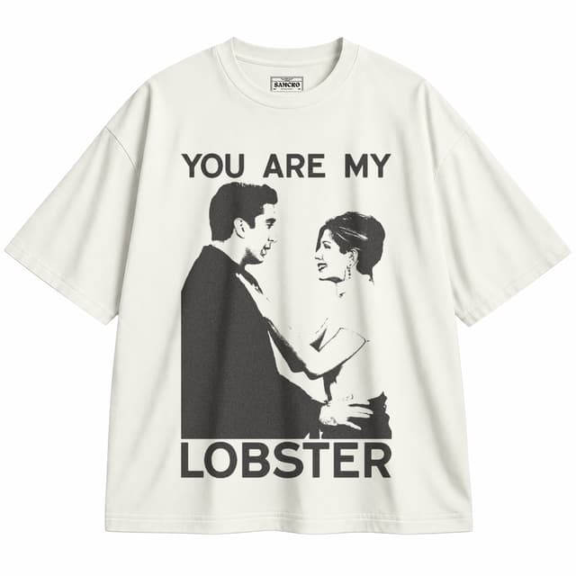 Friends 26 — Unisex oversize, Crema