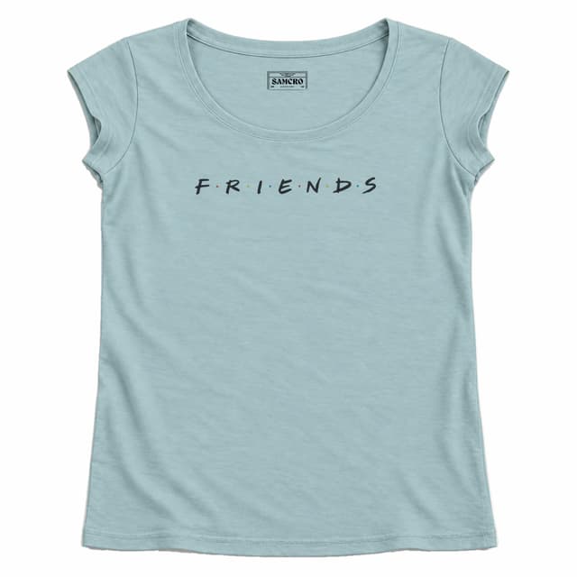 Friends 3 — Mujer recta, Celeste