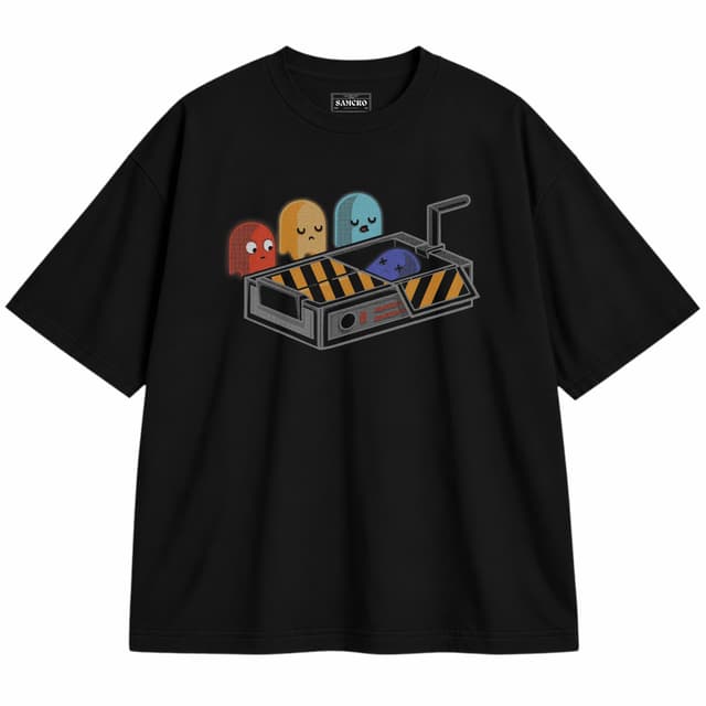 Gamer 12 — Unisex oversize, Negro