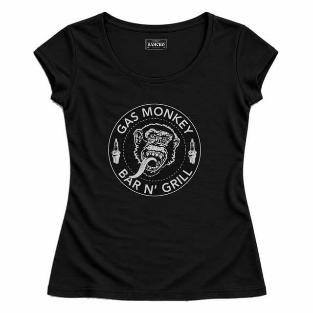 Gas Monkey 3 — Mujer entallada, Negro