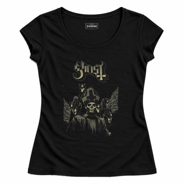 Ghost 4 — Mujer entallada, Negro