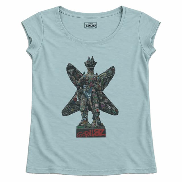 Gorillaz - Pazuzu — Mujer recta, Celeste