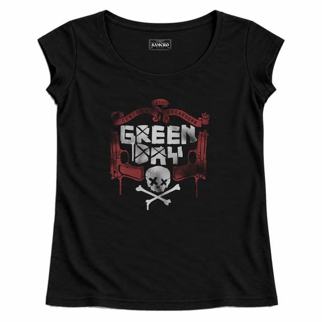 Green Day 15 — Mujer recta, Negro