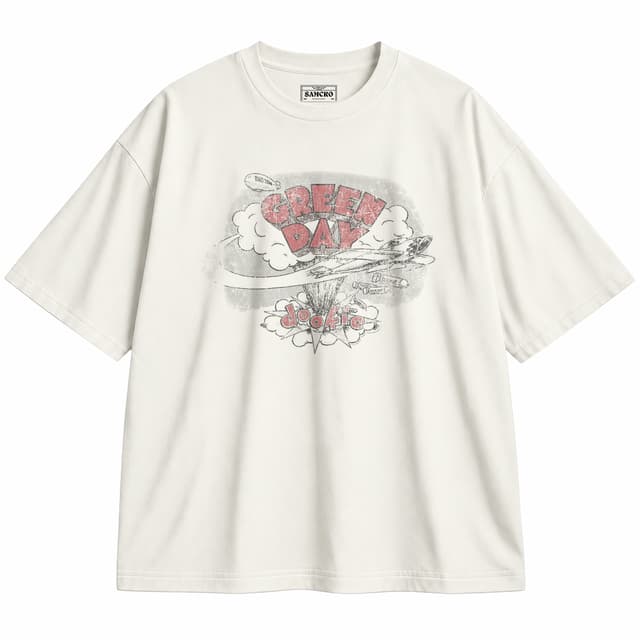 Green Day 16 — Unisex oversize, Crema