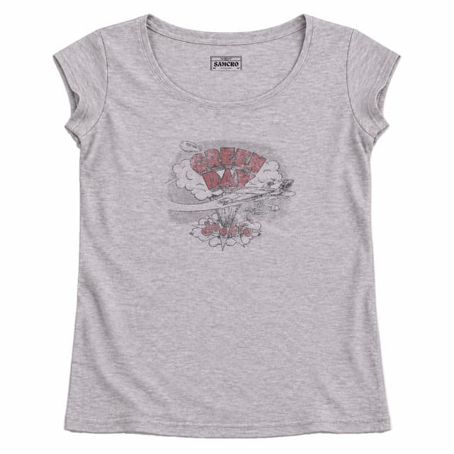 Green Day 16 — Mujer recta, Gris
