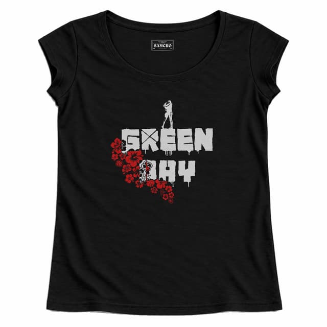 Green Day 8 — Mujer recta, Negro