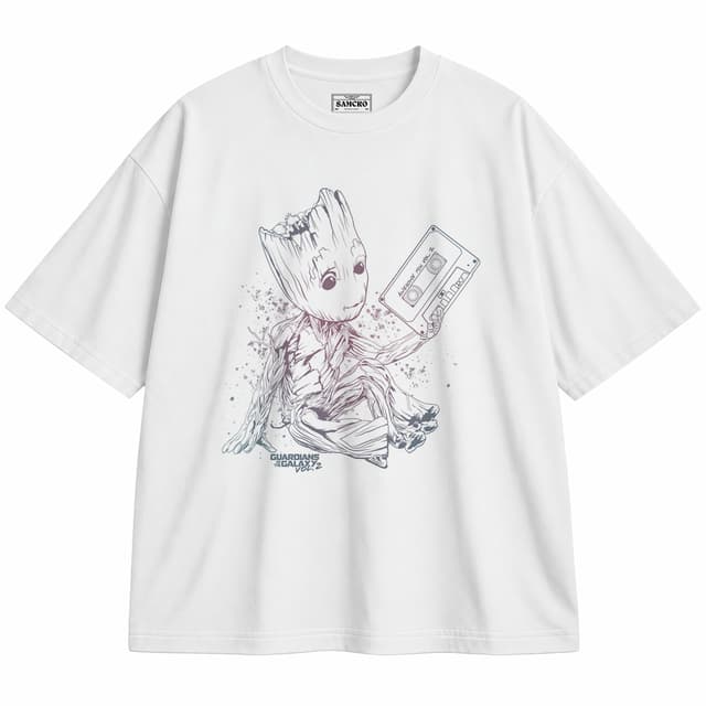 Guardianes de la Galaxia 15 — Unisex oversize, Blanco