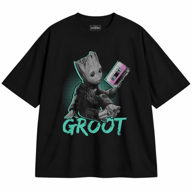 Guardianes de la Galaxia 20 — Unisex oversize, Negro