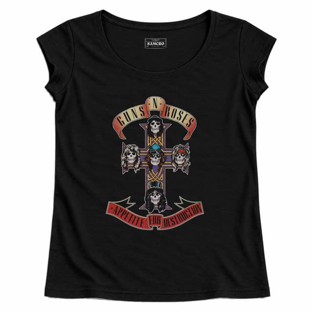 Guns N' Roses 5 — Mujer recta, Negro