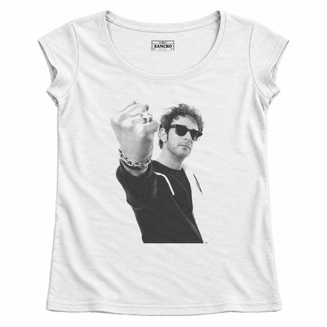 Gustavo Cerati - Puno Anillo Estrella — Mujer recta, Blanco