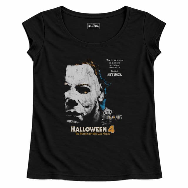Halloween - 4 Classic — Mujer recta, Negro