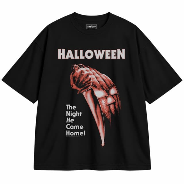 Halloween - Classic — Unisex oversize, Negro