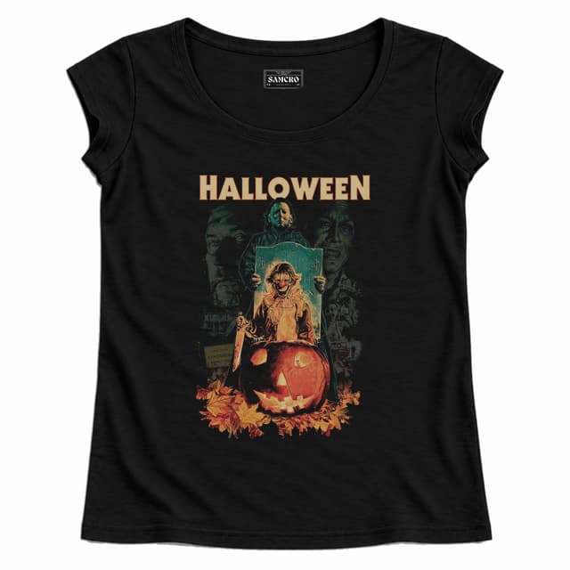 Halloween - The Evolution of Evil — Mujer recta, Negro