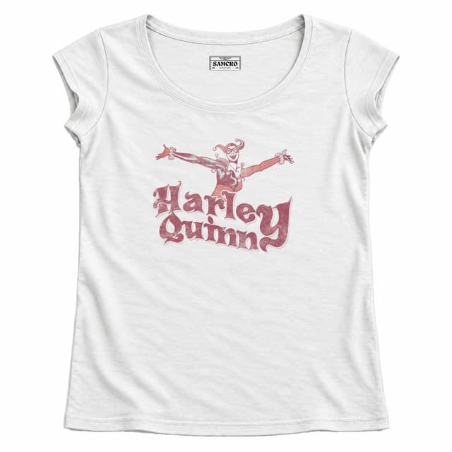 Harley Quinn 18 — Mujer recta, Blanco
