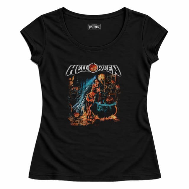Helloween - Better Than Raw 40 Years — Mujer entallada, Negro